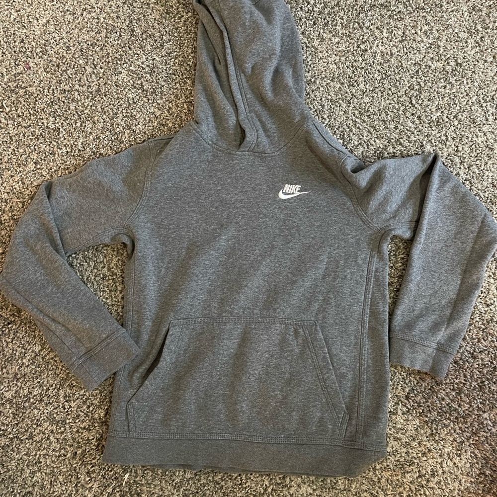 Nike Charcoal Gray Pullover Hoodie